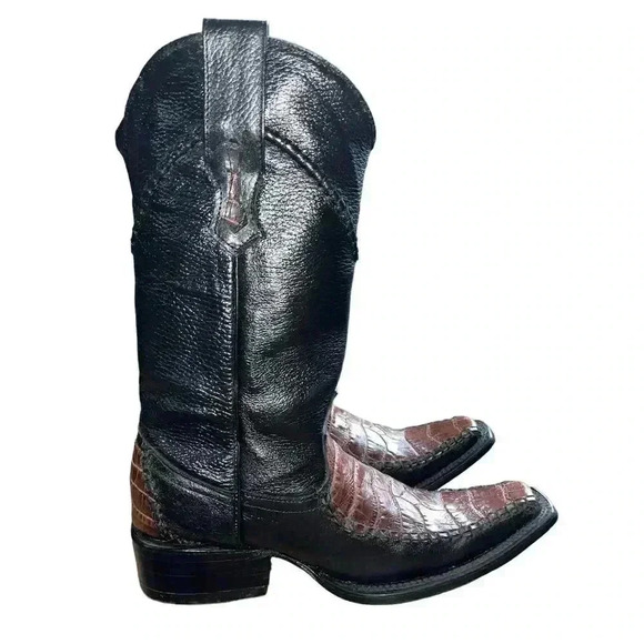 Doble R Exotic Leather Men's Cowboy & Western Boots size 6 / Mex 25 - Picture 2 of 6